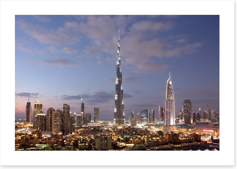 Dubai dusk