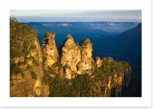 The Three Sisters afternoon glow