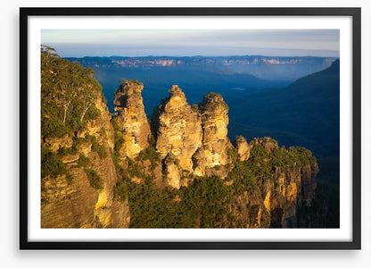 The Three Sisters afternoon glow