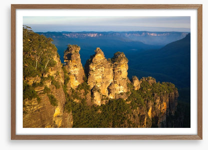 The Three Sisters afternoon glow