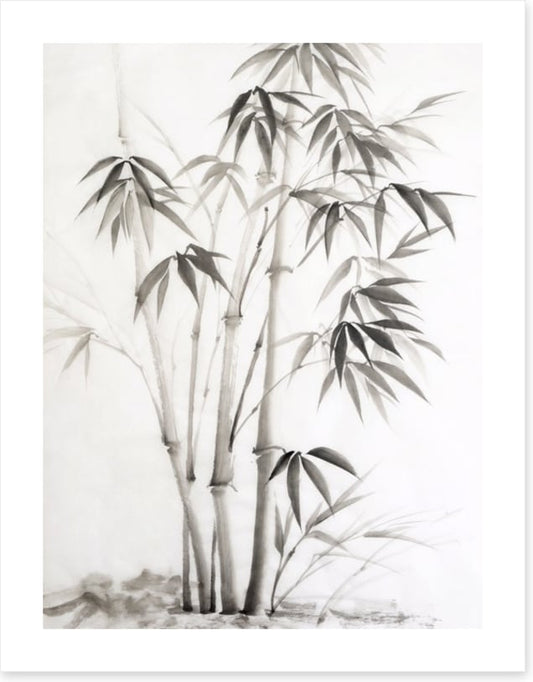 Bamboo watercolour
