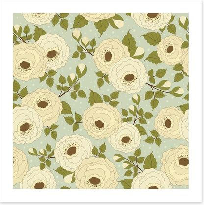 Vintage floral