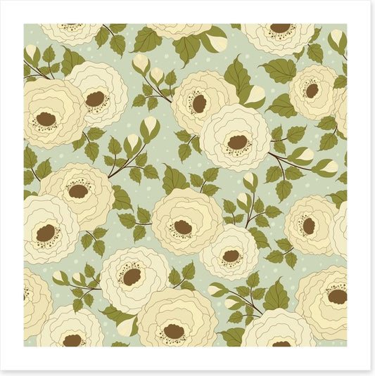 Vintage floral