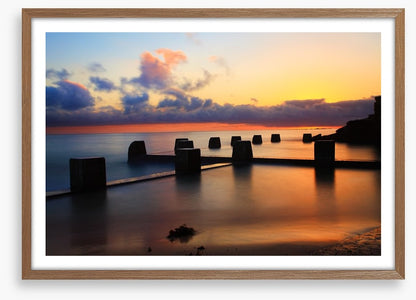 Coogee baths at sunrise