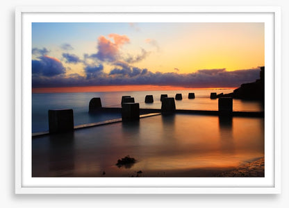 Coogee baths at sunrise
