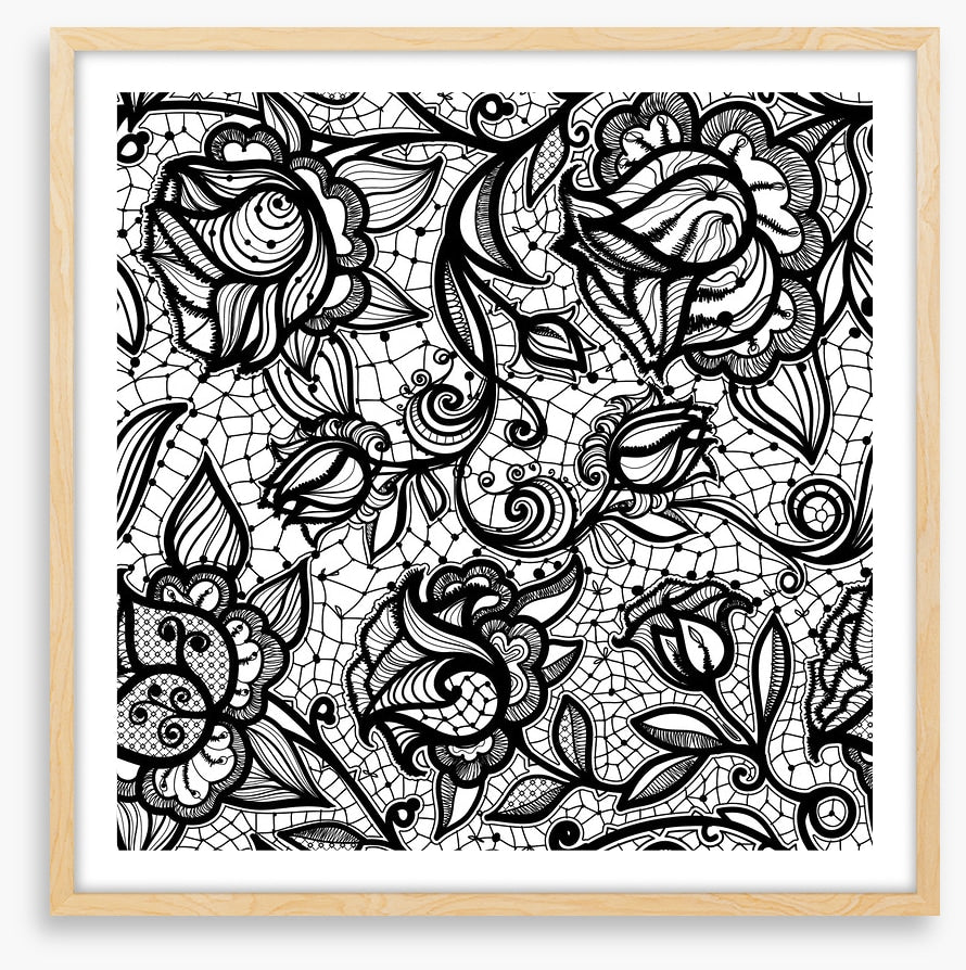 Lace deco