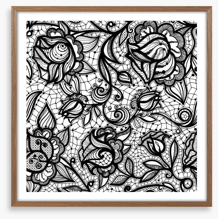 Lace deco