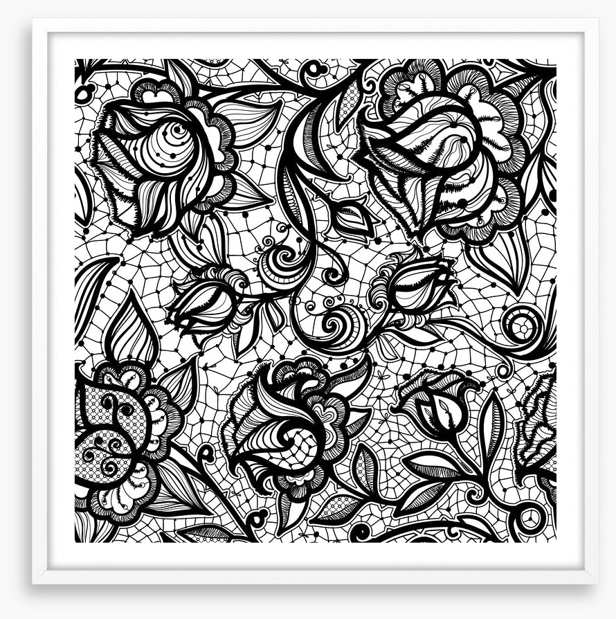 Lace deco