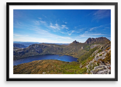 Cradle Mountain and Dove Lake aerial