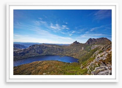 Cradle Mountain and Dove Lake aerial