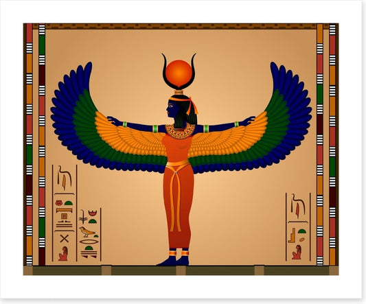 Isis the moon goddess