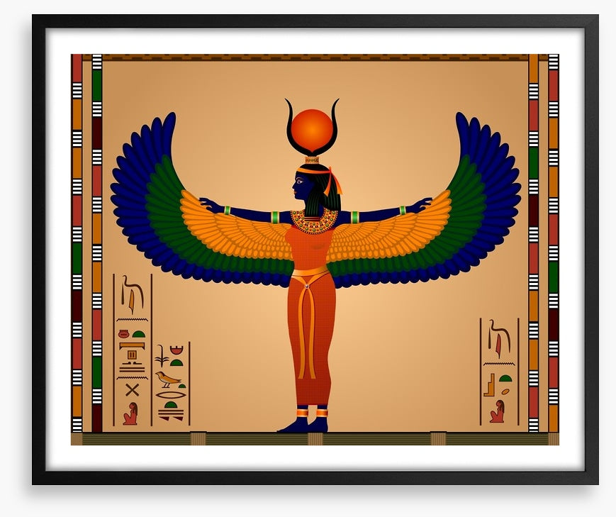 Isis the moon goddess