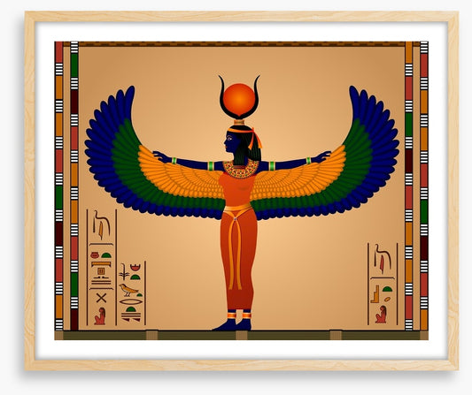 Isis the moon goddess