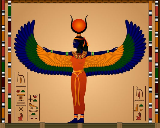 Isis the moon goddess