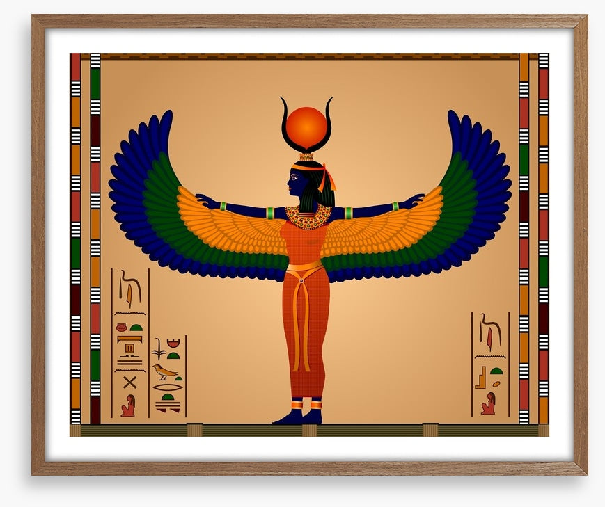 Isis the moon goddess