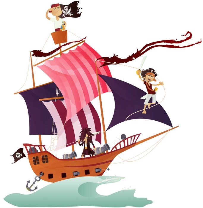The buccaneer boat