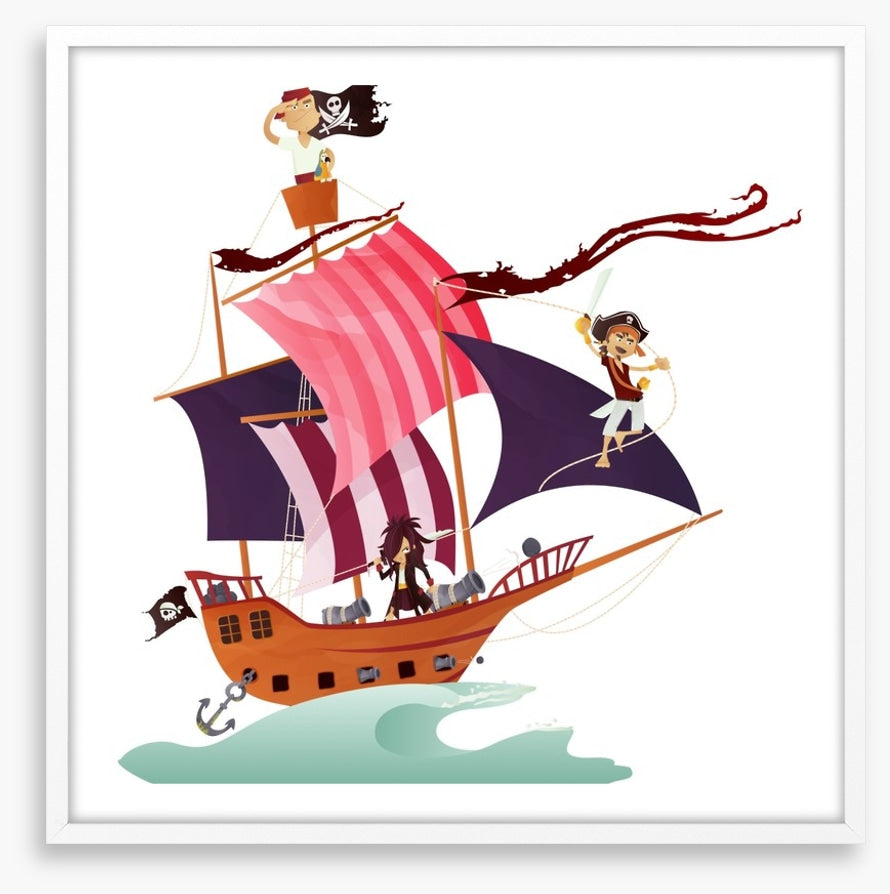 The buccaneer boat