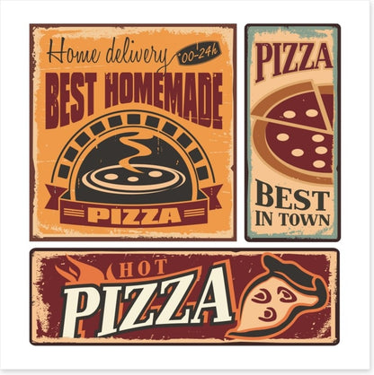 Vintage pizzeria