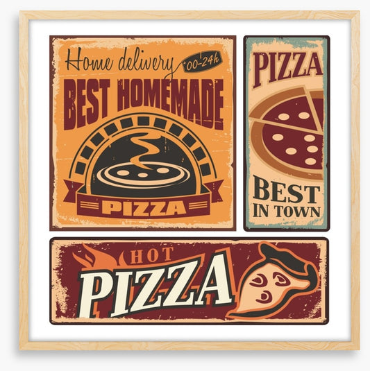 Vintage pizzeria