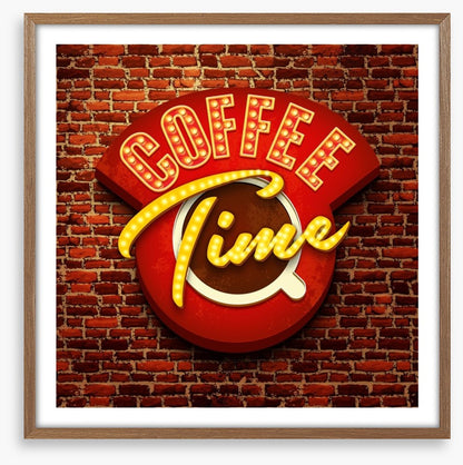 Coffee time sign