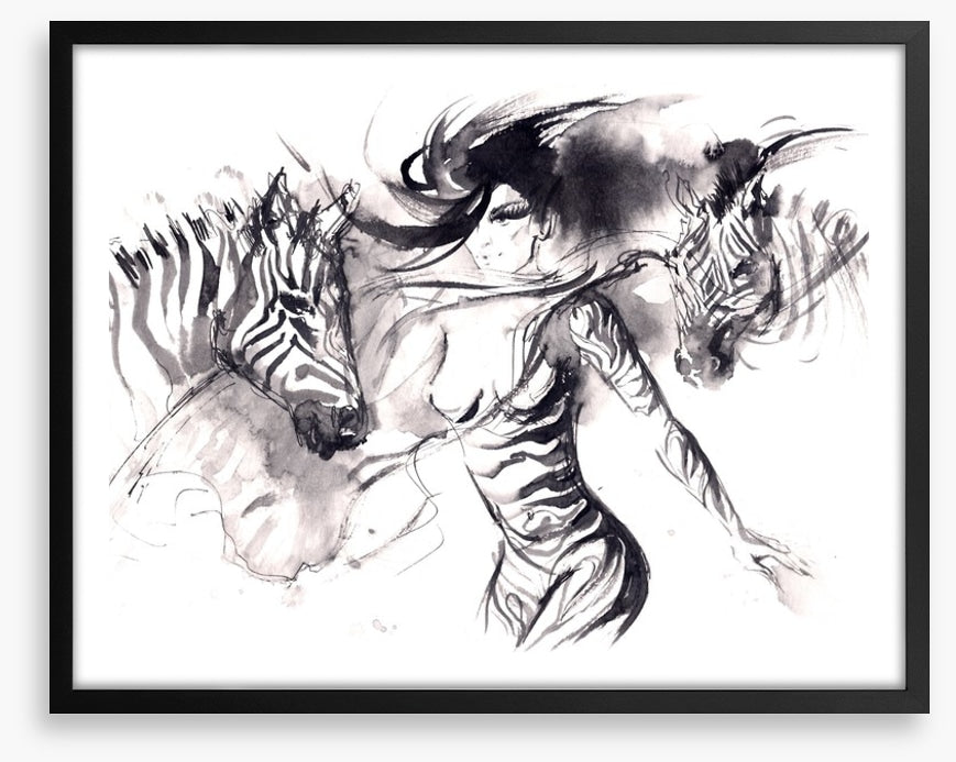 The zebra dance