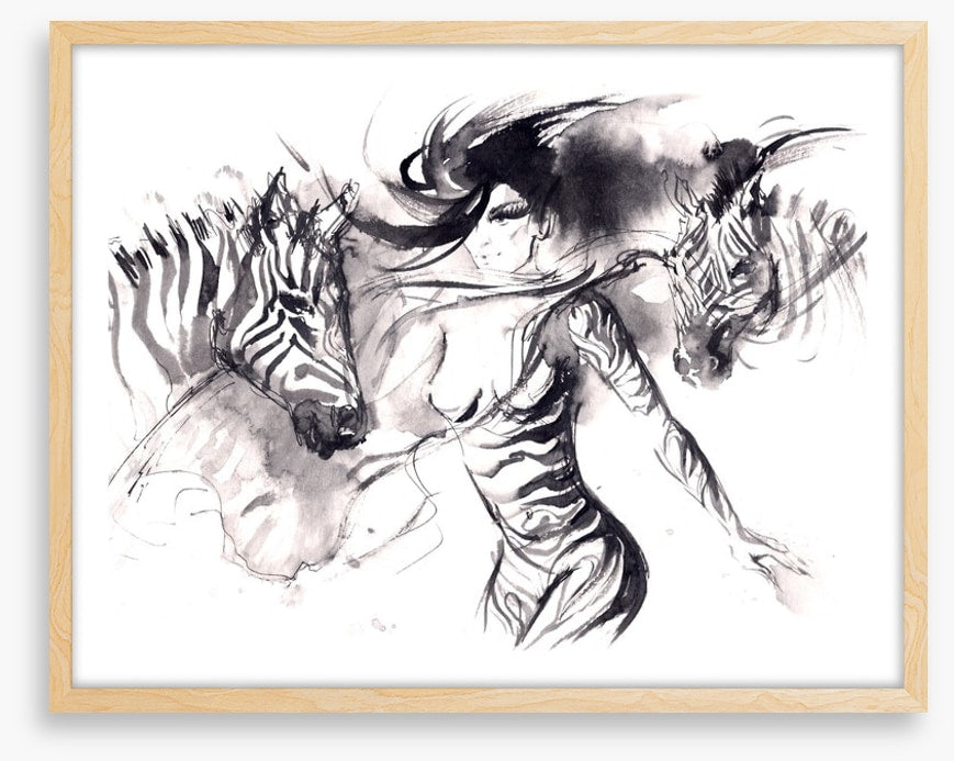 The zebra dance