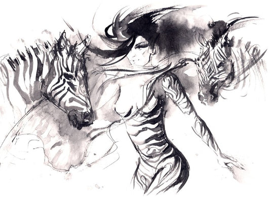The zebra dance