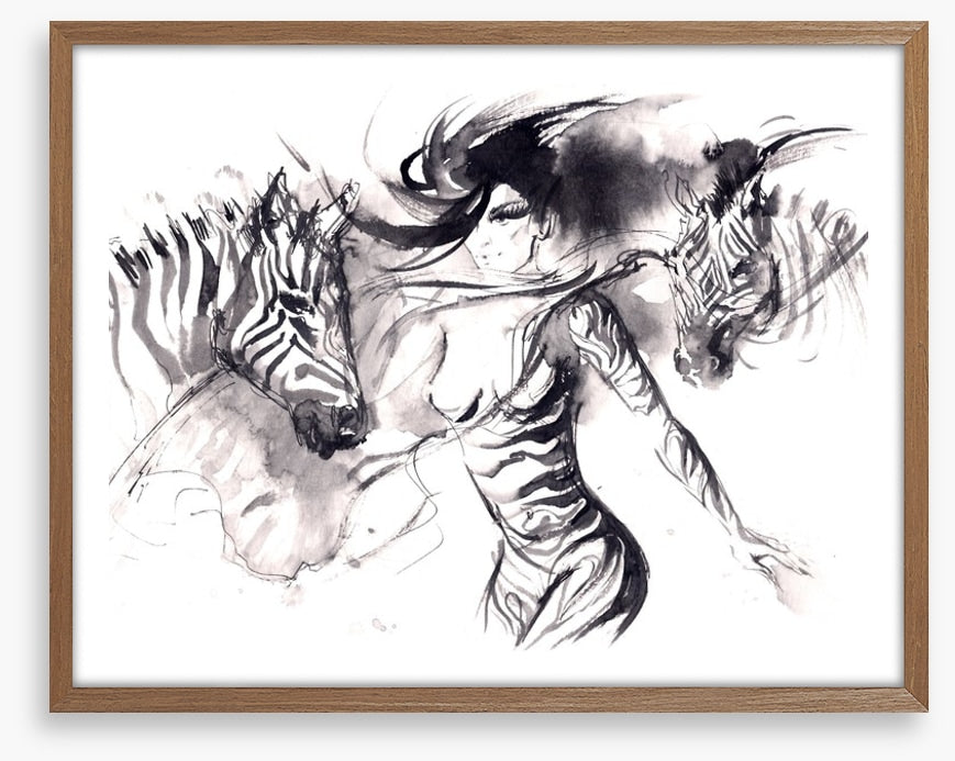 The zebra dance