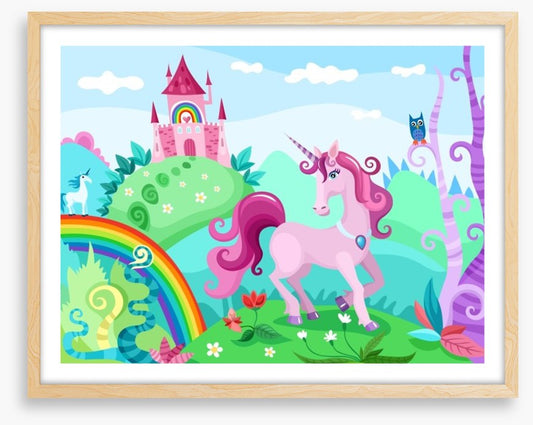 Springtime unicorn