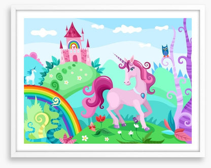 Springtime unicorn