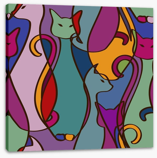 Cubism cats