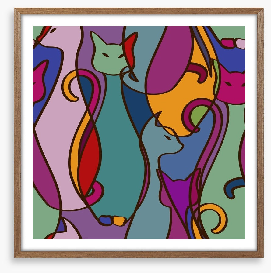 Cubism cats
