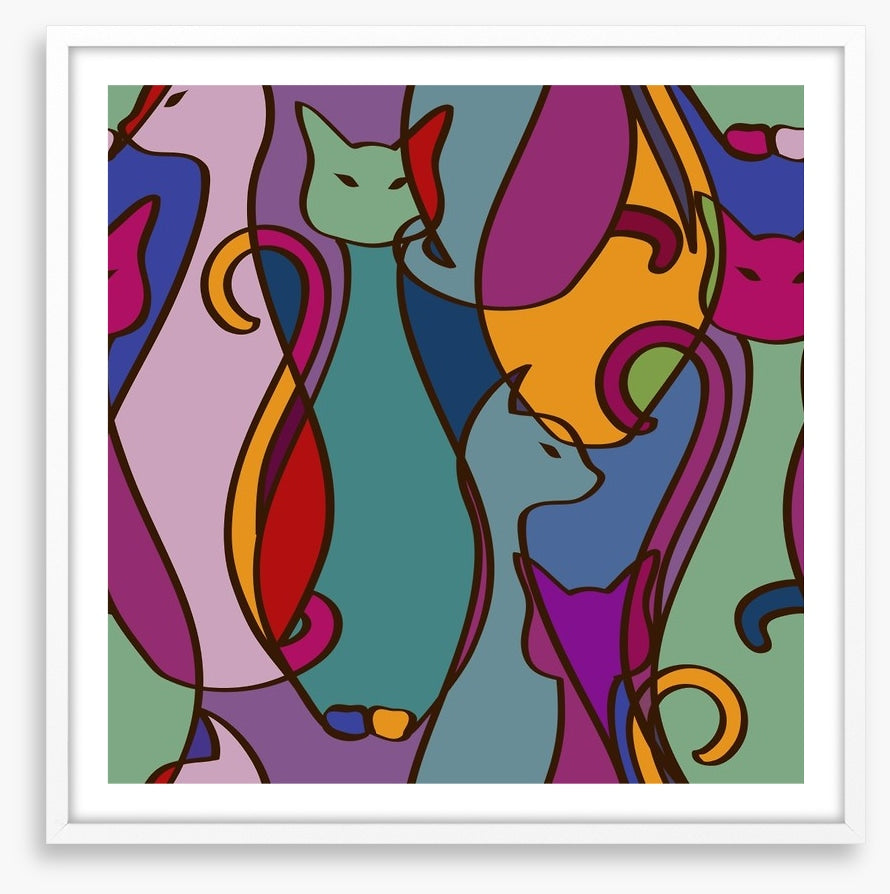 Cubism cats