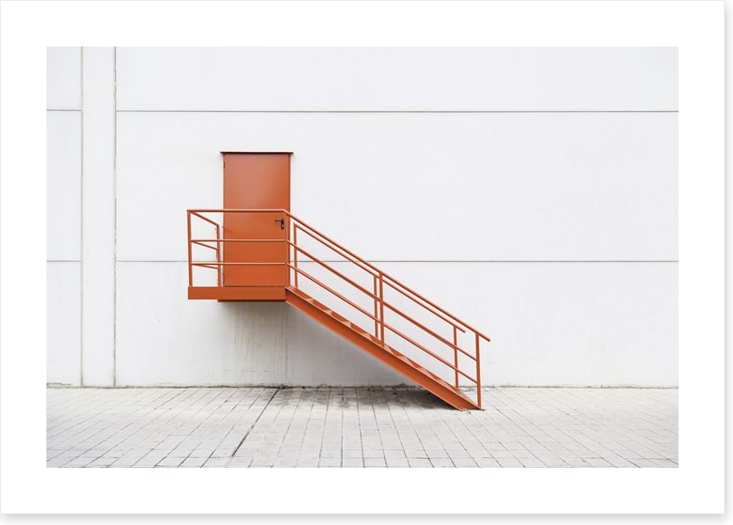 Red exit