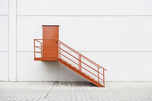 Red exit