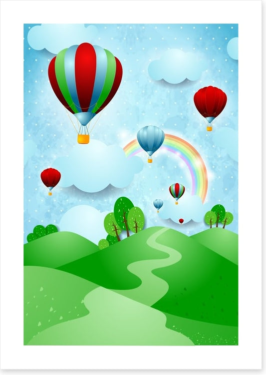 Hot air balloon race