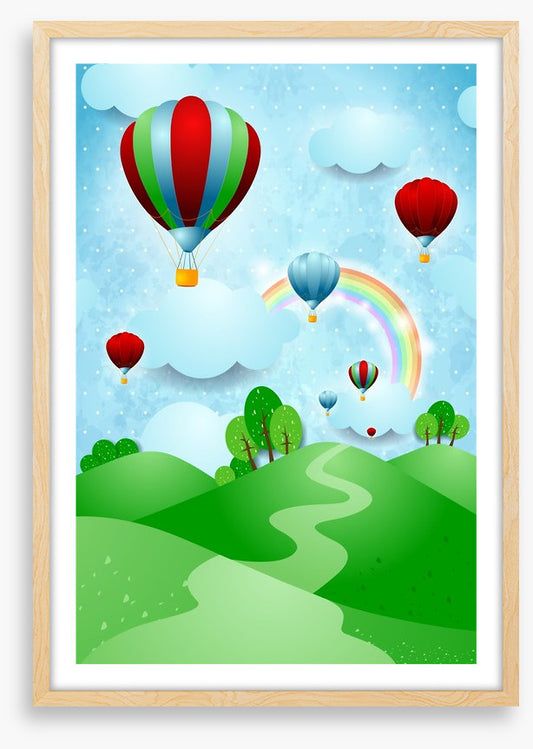 Hot air balloon race
