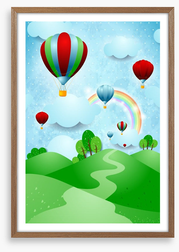 Hot air balloon race