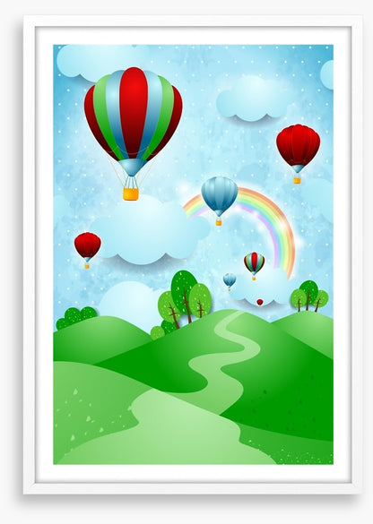 Hot air balloon race