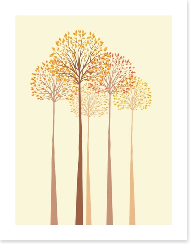 Autumn trees