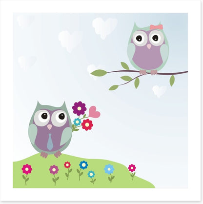 Courting owls