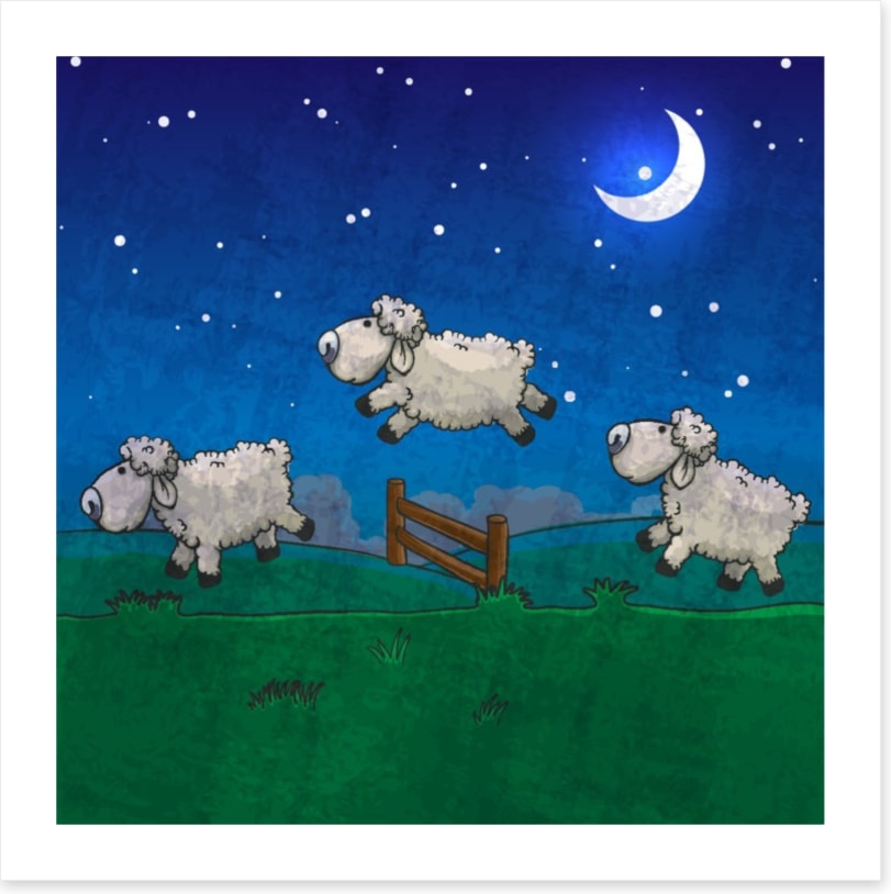 Counting sheep