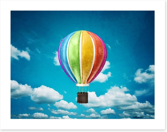 Vintage balloon adventure