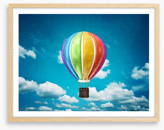 Vintage balloon adventure
