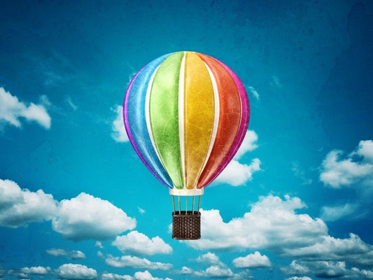 Vintage balloon adventure