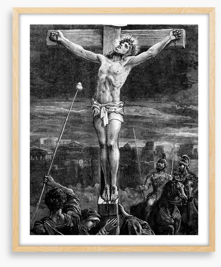 The crucifixion of Christ