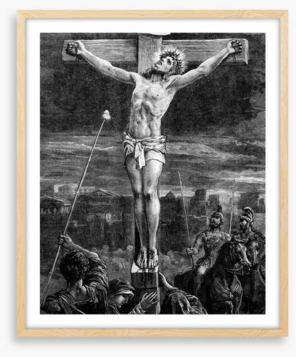 The crucifixion of Christ