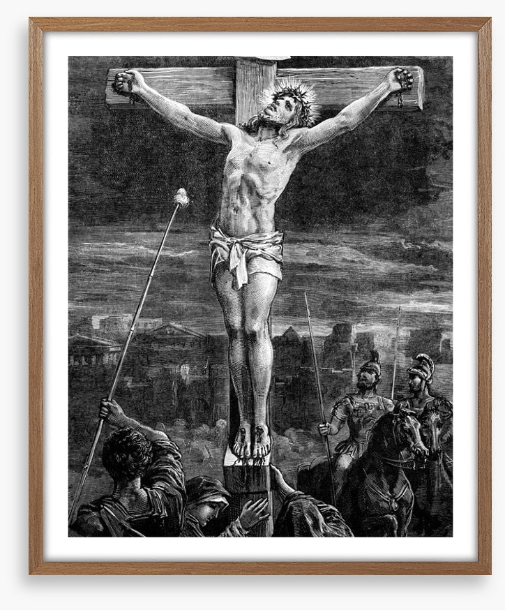 The crucifixion of Christ