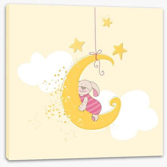 Asleep in the moon