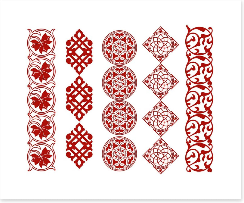 Ramadan in red